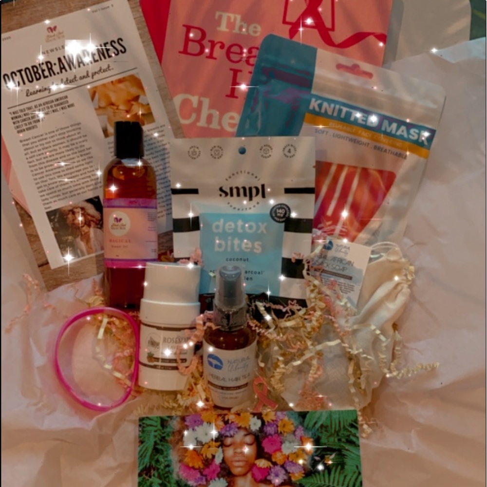 Breast cancer awareness gift box